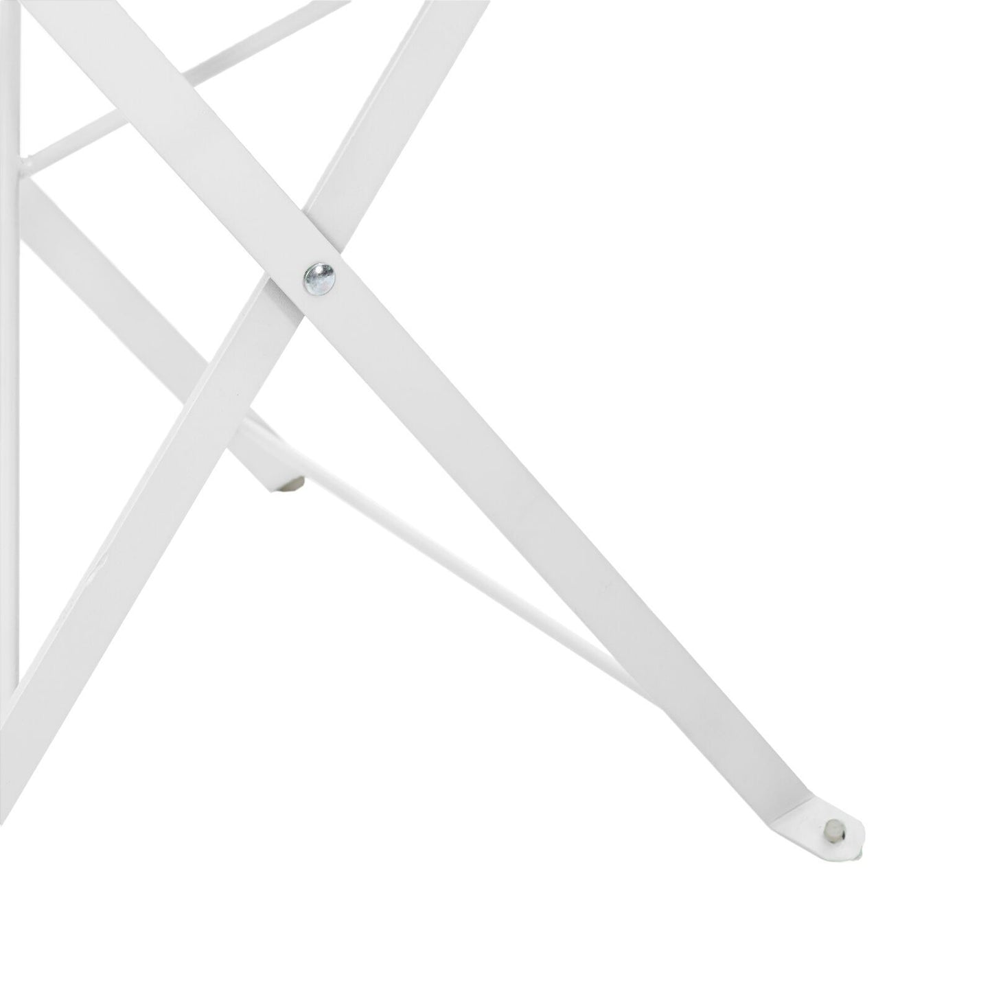 Outdoor Chairs Cool White Metal Standard Foldable Patio Chairs