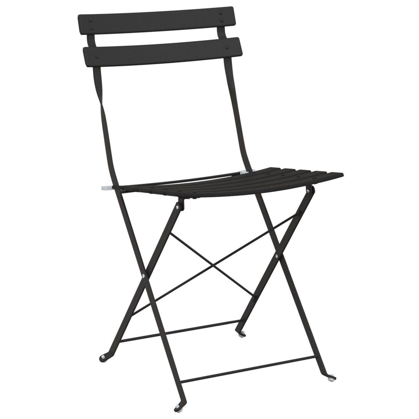 Outdoor Chairs Anthracite Metal Standard Foldable