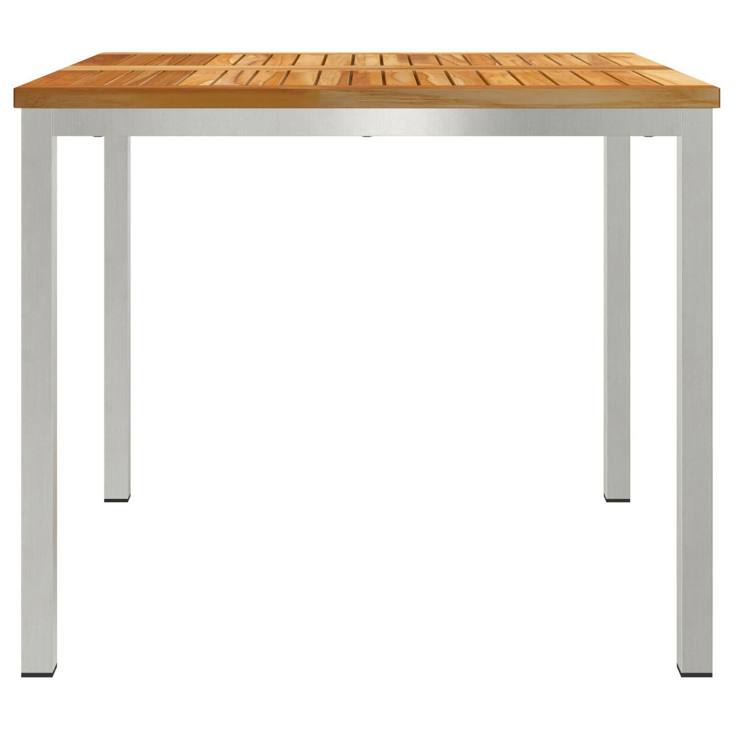 Outdoor Dining Table 90x90x74.5 cm Solid Wood Teak