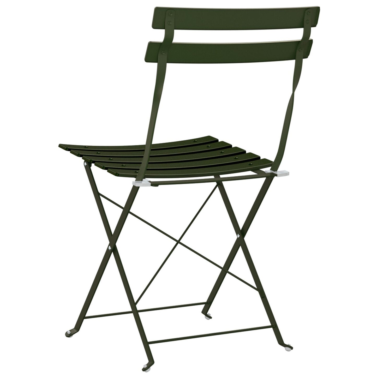 Outdoor Chairs Dark green Metal Medium Foldable Patio Chair