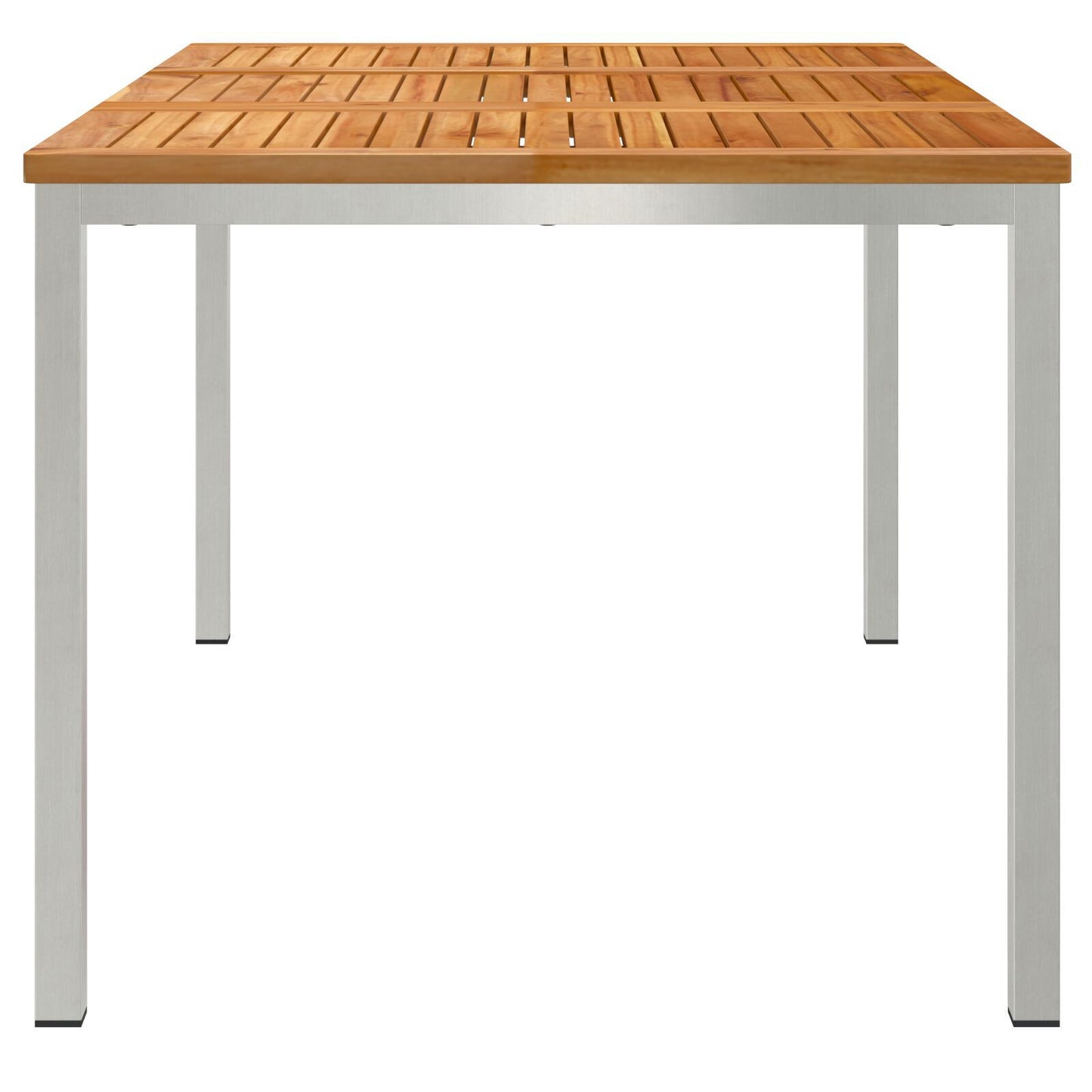 Outdoor Dining Table 150x90x75 cm Solid Wood Teak