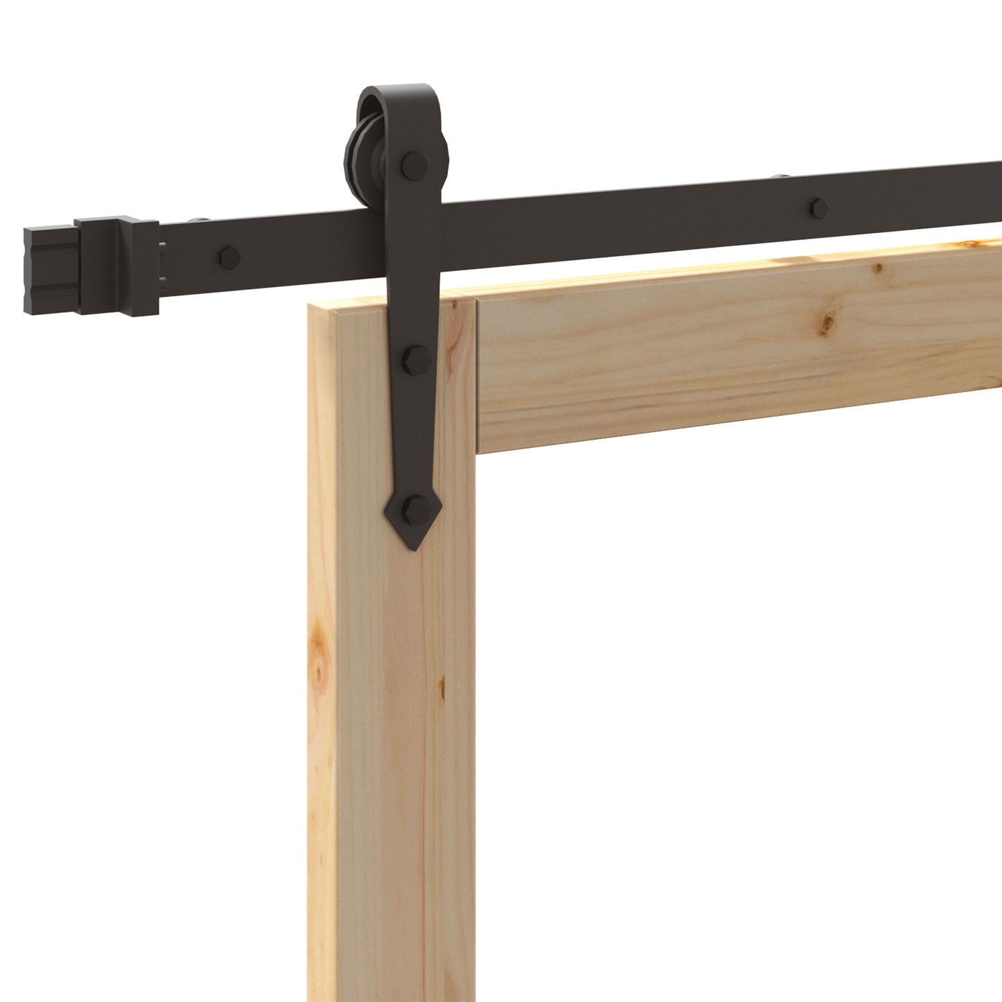 Sliding Door with Hardware Set 78x211 cm Solid Wood Pine, vidaXL Interior Door with Glass 'ORKDAL'78x211x4 cm Solid Wood Pine