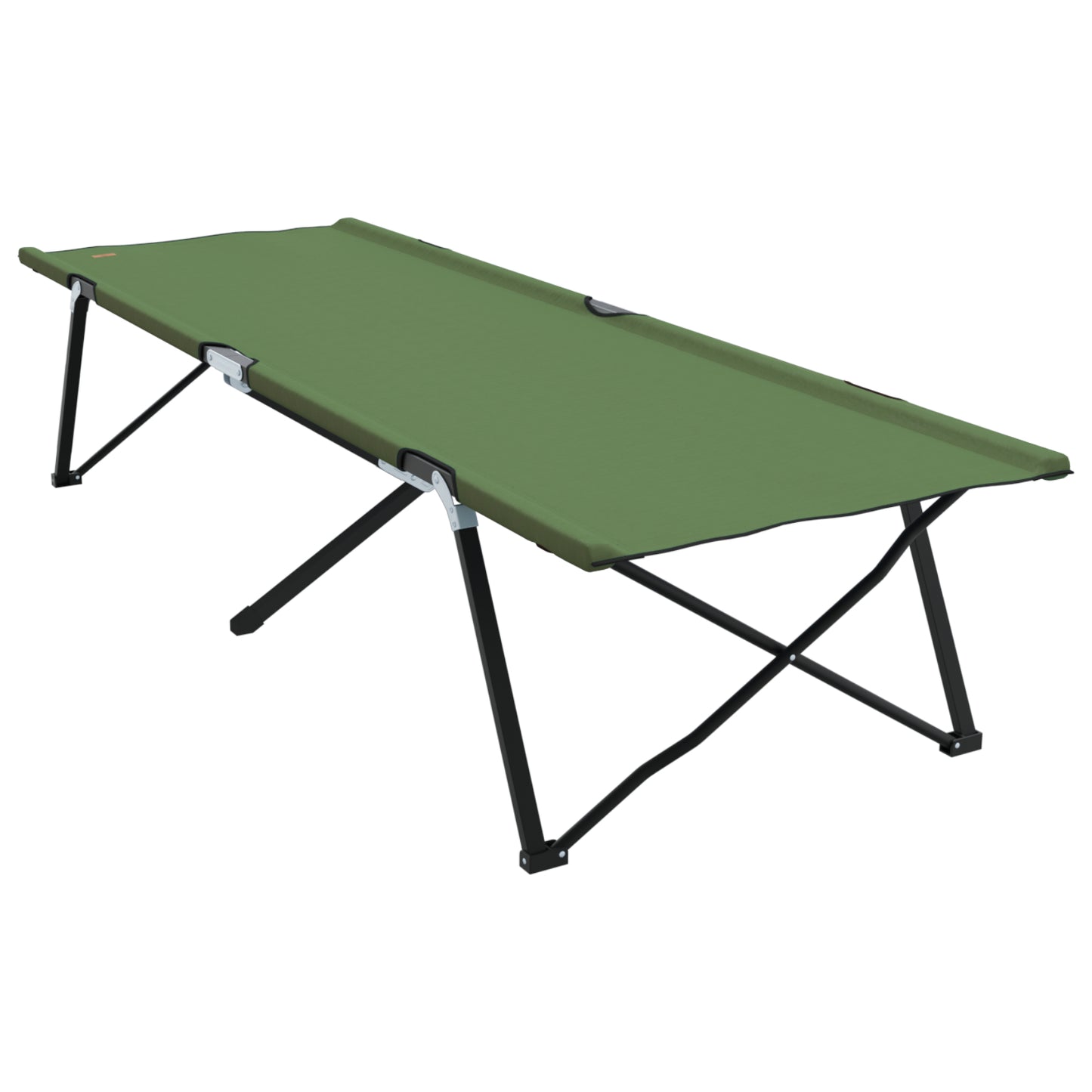 Folding Sun Beds with Carry Bags 2 pcs Army Green 600D Oxford Fabric