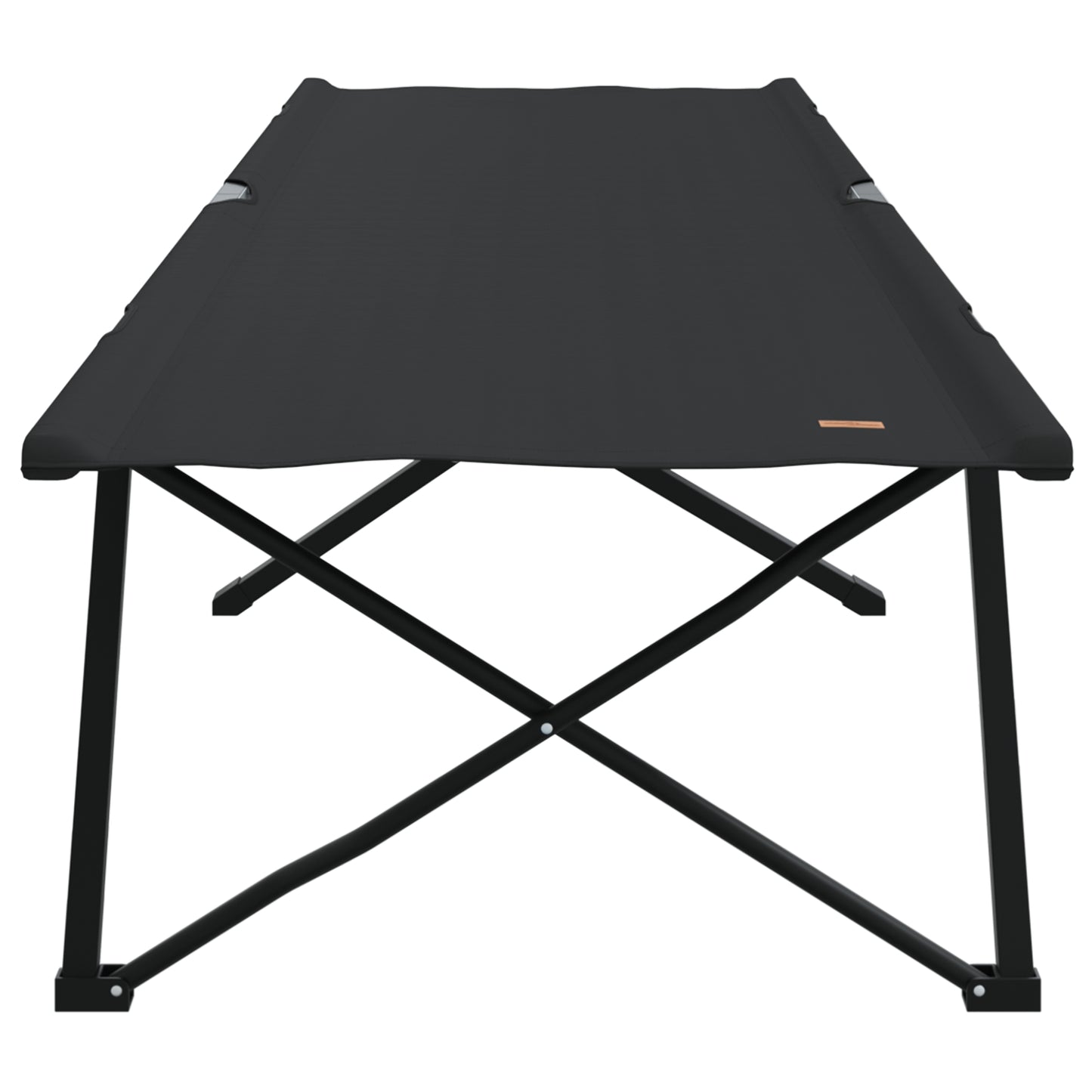 Folding Sun Beds with Carry Bags 2 pcs Black 600D Oxford Fabric