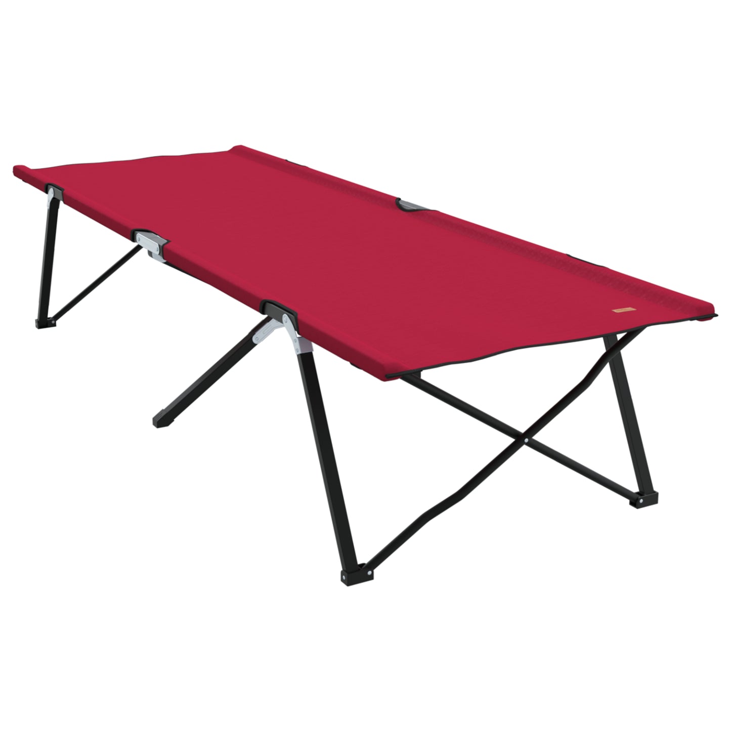 Folding Sun Beds with Carry Bags 2 pcs Red 600D Oxford Fabric