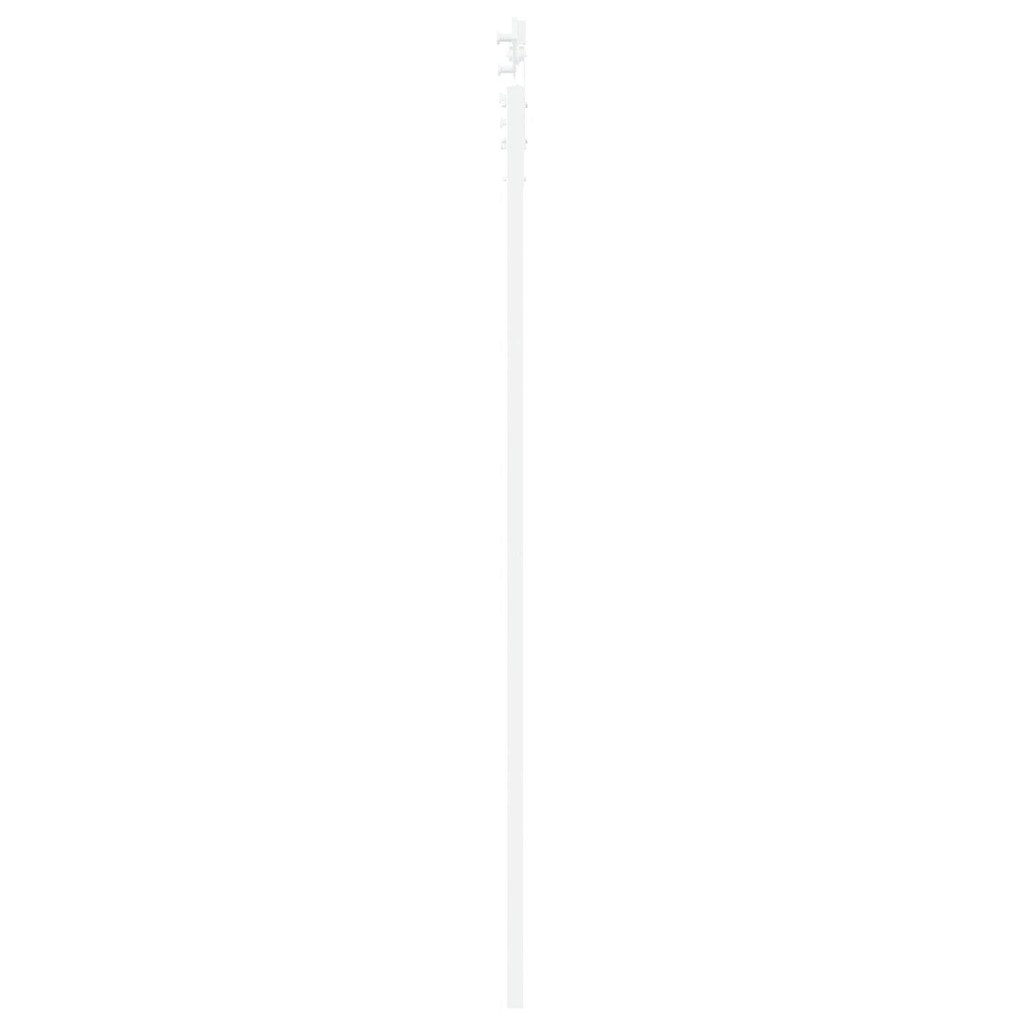 Sliding Door with Hardware Set 'ORKDAL'White Solid Wood & Glass, vidaXL Interior Door with Glass 'ORKDAL'White 78x211x4 cm