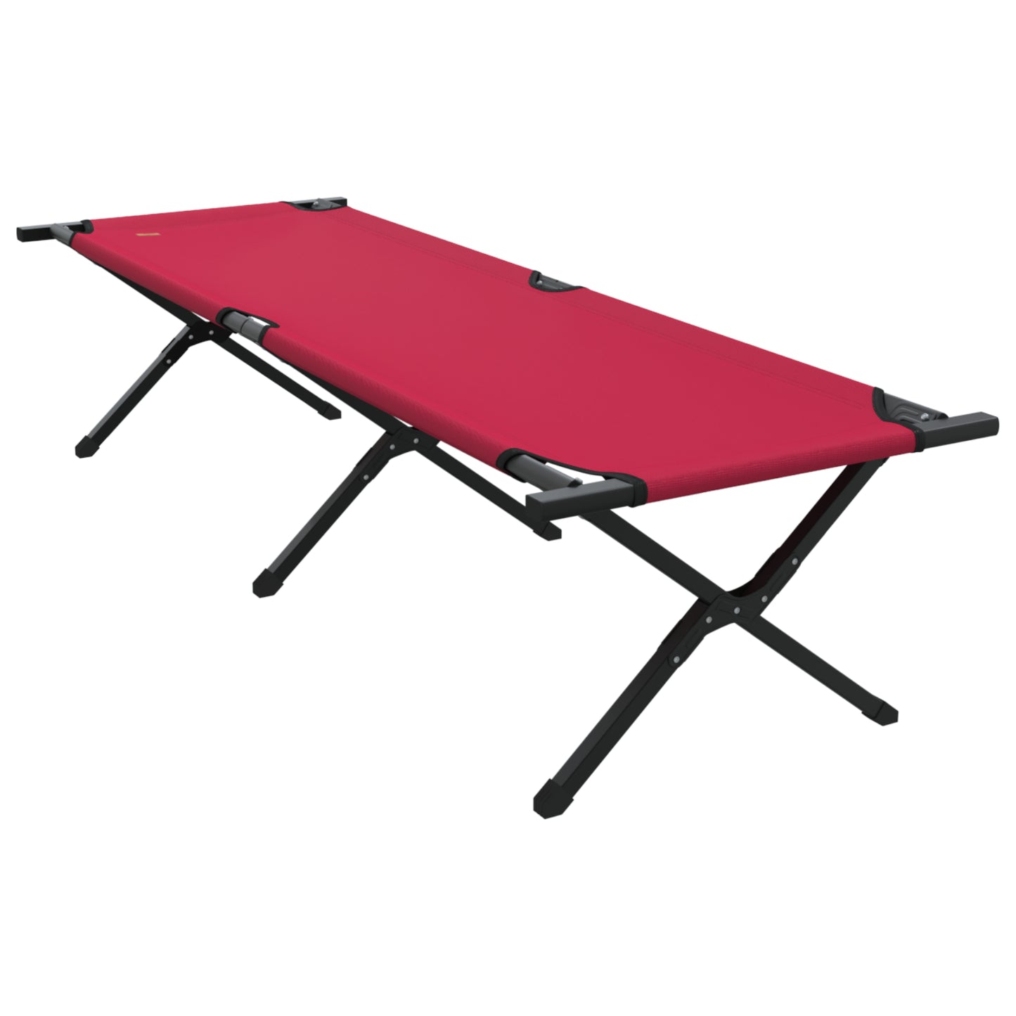Folding Sun Beds 2 pcs with Carry Bag Red 600D Oxford Fabric