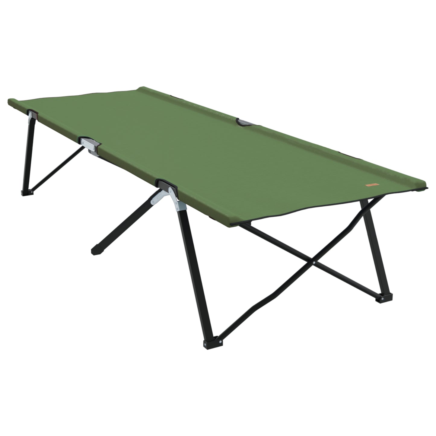 Folding Sun Beds with Carry Bags 2 pcs Army Green 600D Oxford Fabric