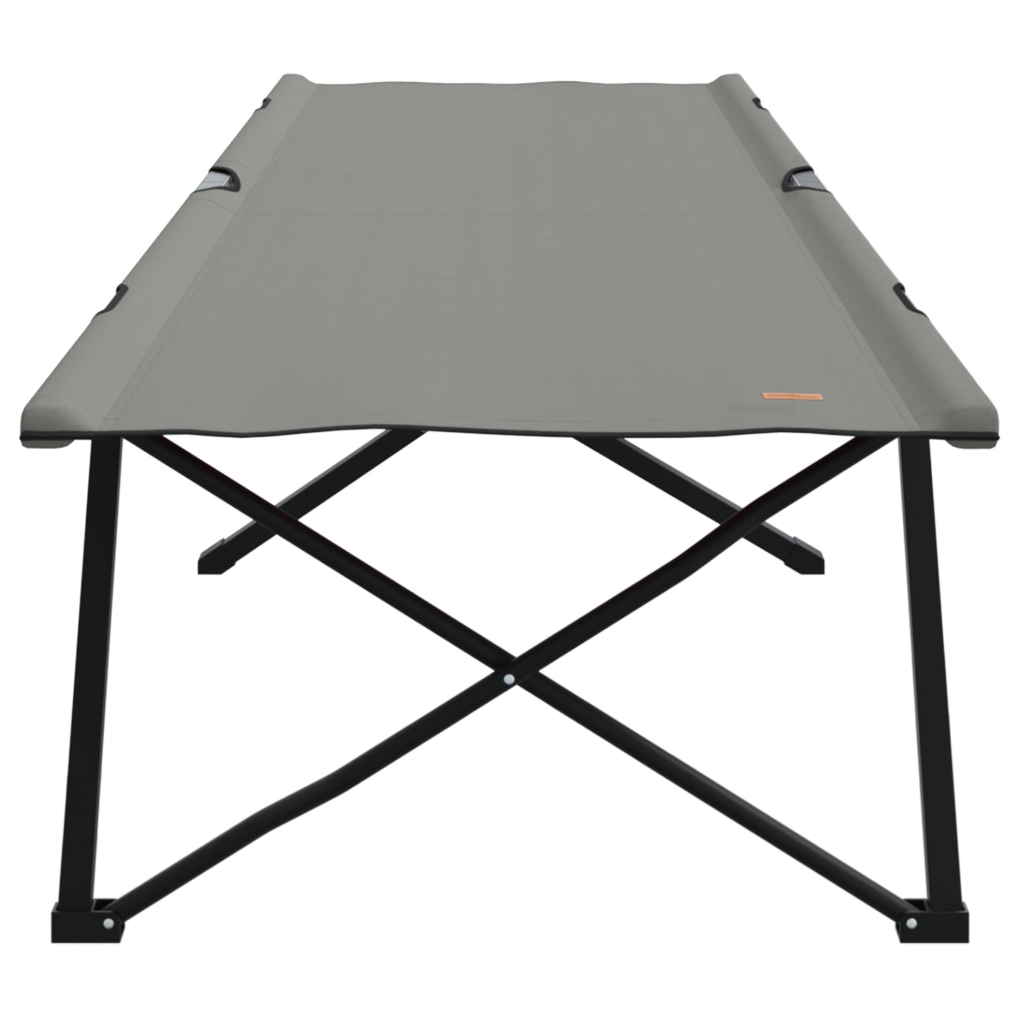 Folding Sun Beds with Carry Bags 2 pcs Grey 600D Oxford Fabric