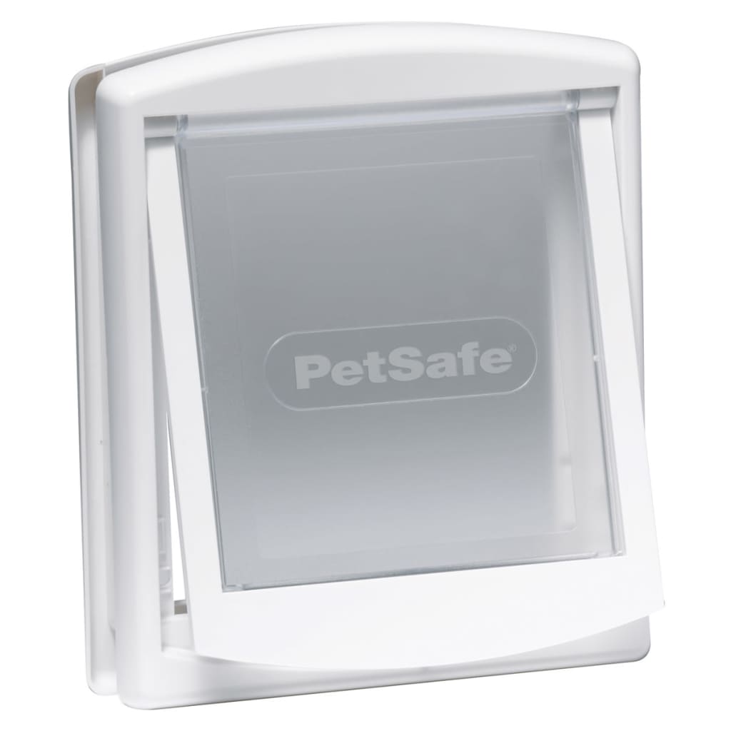 2-Way Pet Door 715 Small 17.8x15.2 cm White