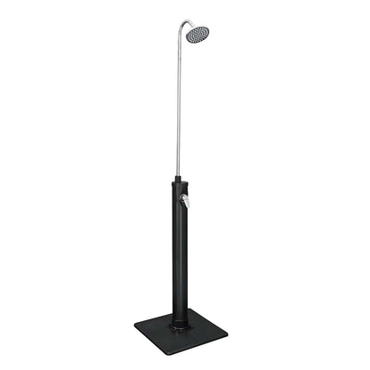 Solar Flow Outdoor Shower Black 8 L