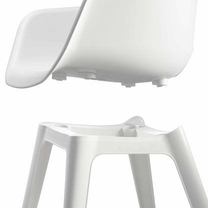 Outdoor Chairs Akola 2 pcs White