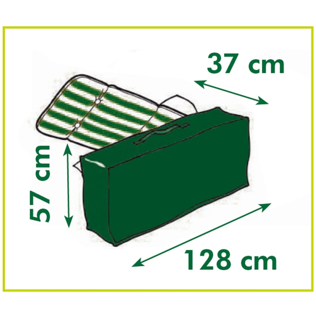 Protective Cover for Outdoor Cushions 128x57x37 cm
