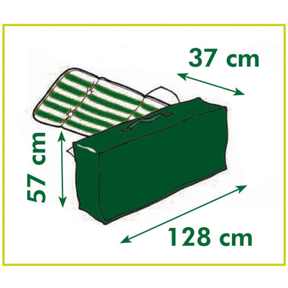 Protective Cover for Outdoor Cushions 128x57x37 cm