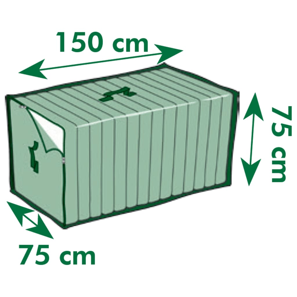 Protective Cover for Outdoor Cushions 150x75x75 cm