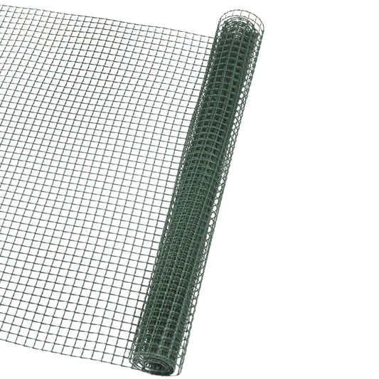Garden Screen Square Mesh 5x5 mm 1x3 m Green