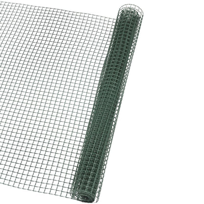 Garden Screen Square Mesh 20x20 mm 1x3 m Green