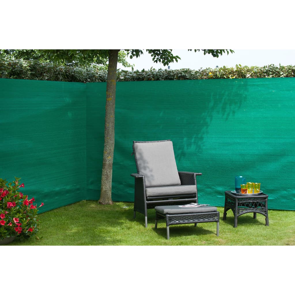 Garden Sight Break Fencing PE 1x3 m Green