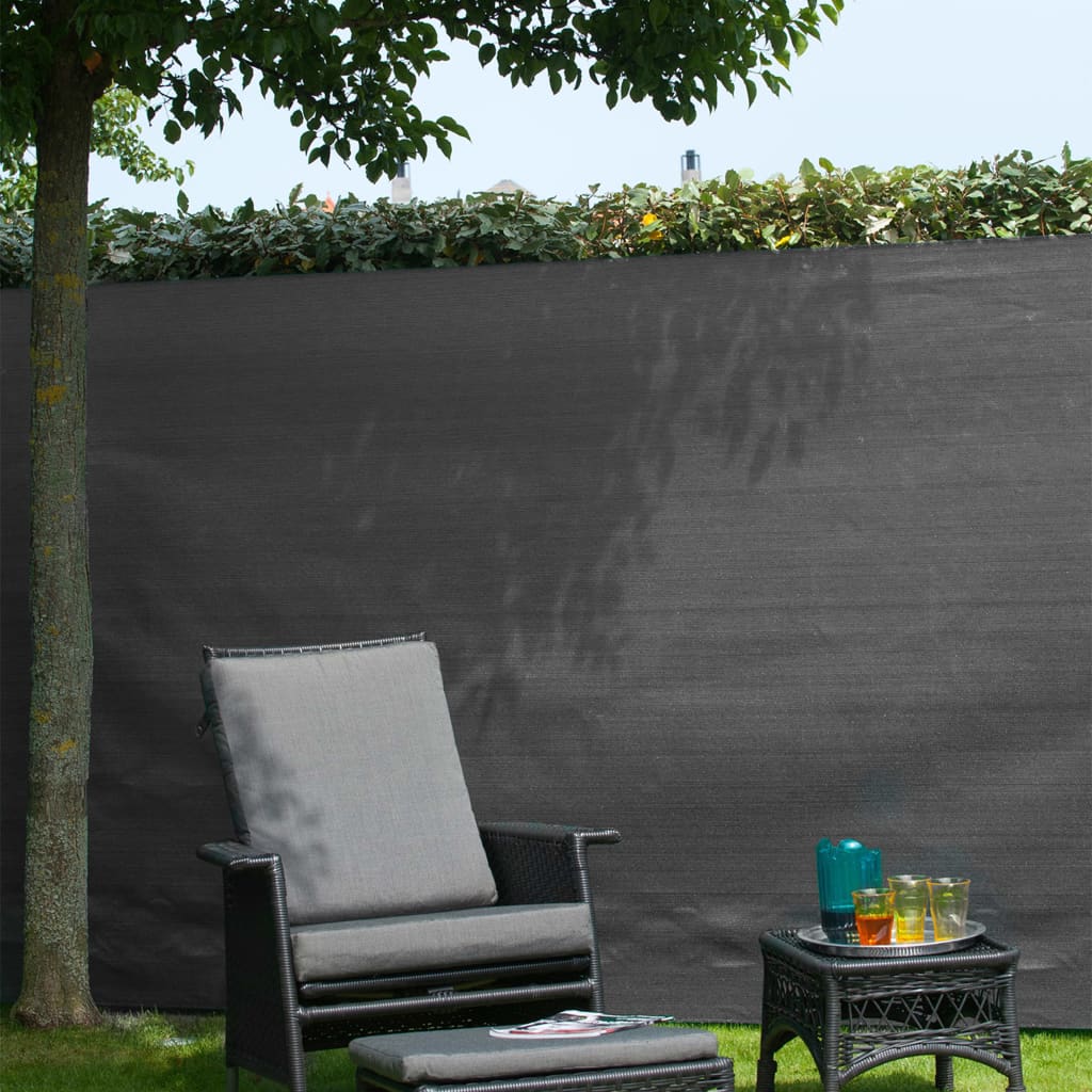 Garden Sight Break Fencing PE 1.2x5m Anthracite