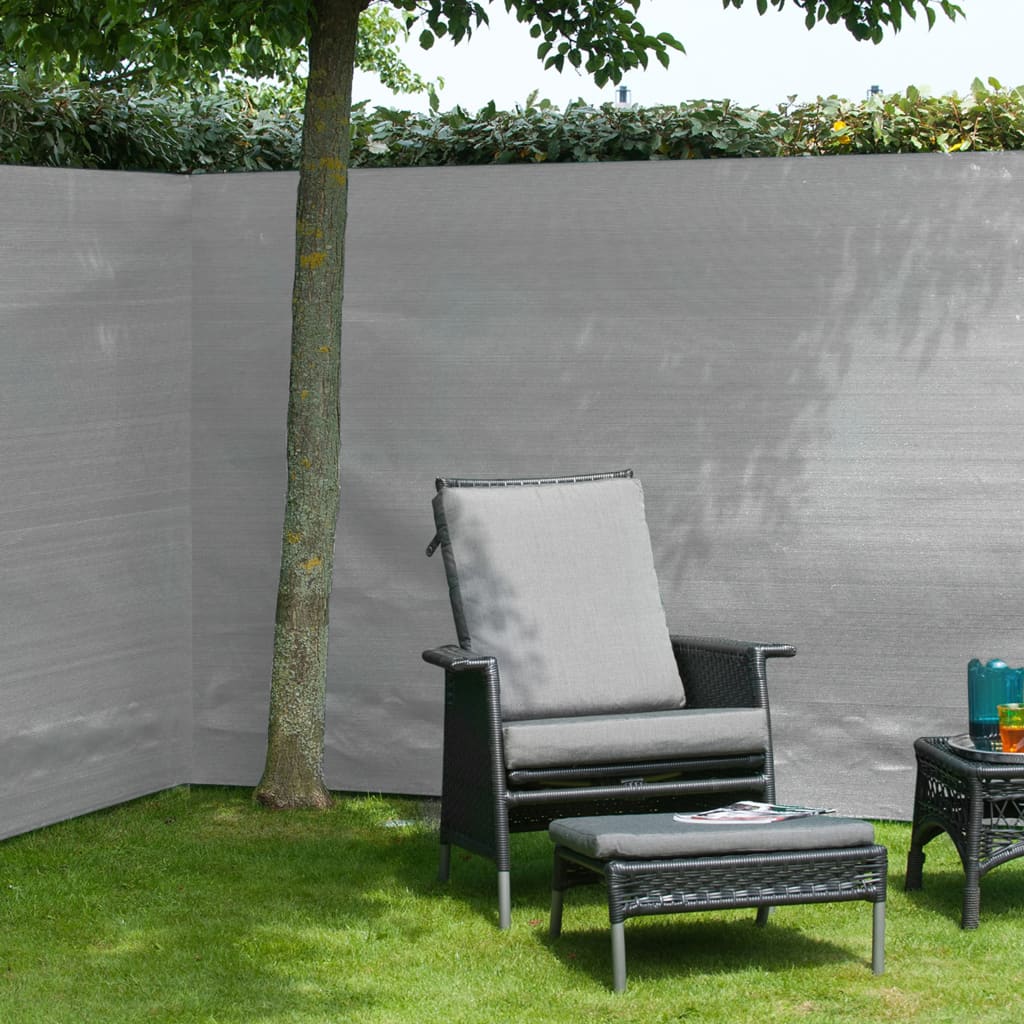 Garden Sight Break Fencing PE 1.2x5m Grey
