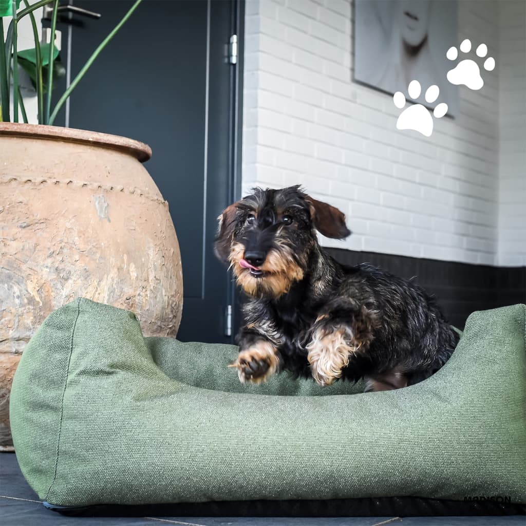 Outdoor Dog Bed Manchester 80x67x22 cm Taupe