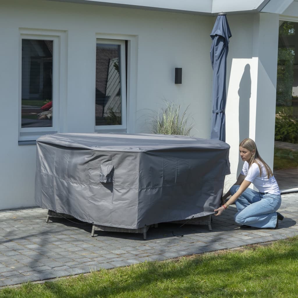 Outdoor Furniture Cover Round 320cm Grey