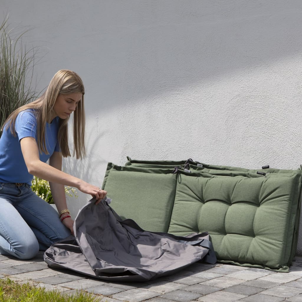 Outdoor Cushions Cover 175x80x60cm Grey