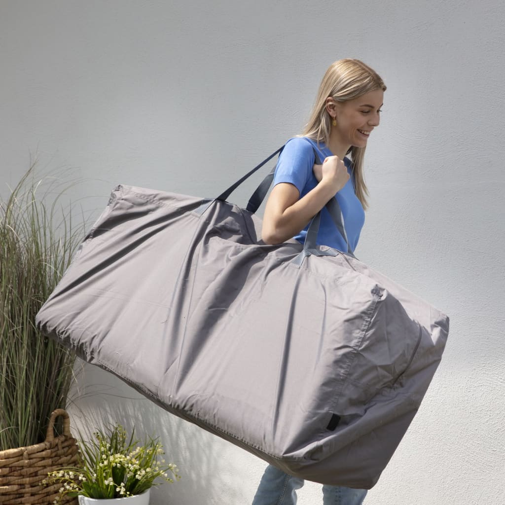 Outdoor Cushions Cover 175x80x60cm Grey