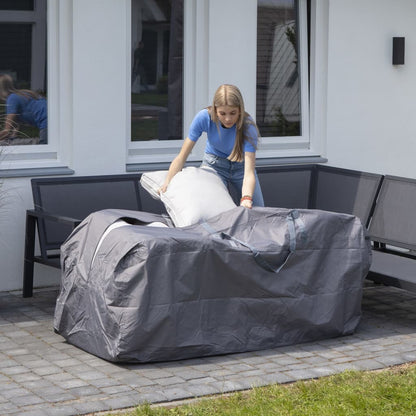 Outdoor Cushions Cover 80x80x60cm Grey