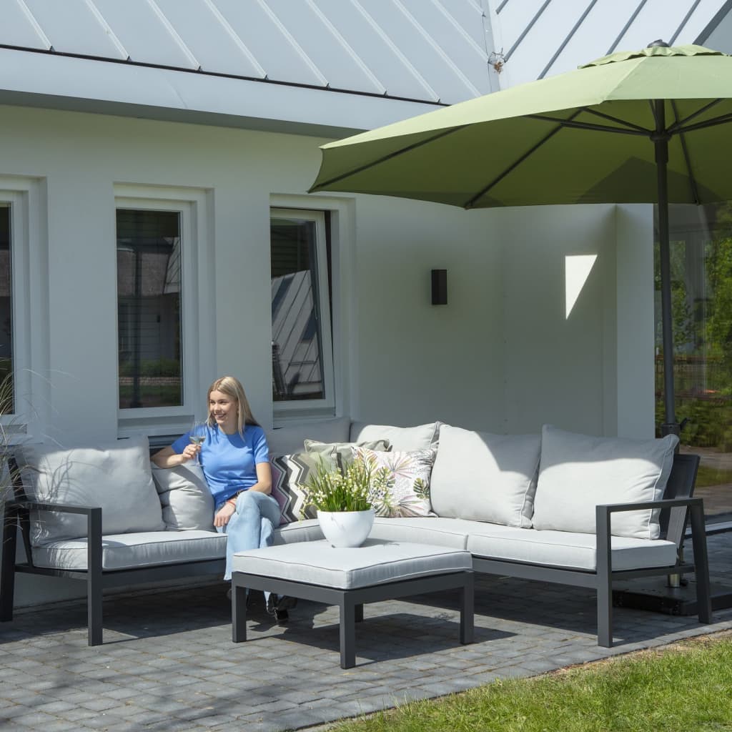 Outdoor Lounge Set Cover 270x210x90cm Right Grey