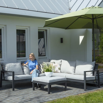Outdoor Lounge Set Cover 270x210x90cm Right Grey