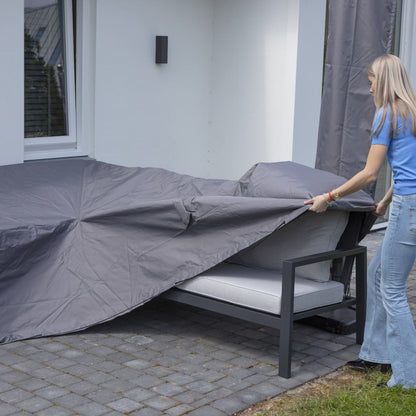 Outdoor Lounge Set Cover 320x255x70cm Left Grey