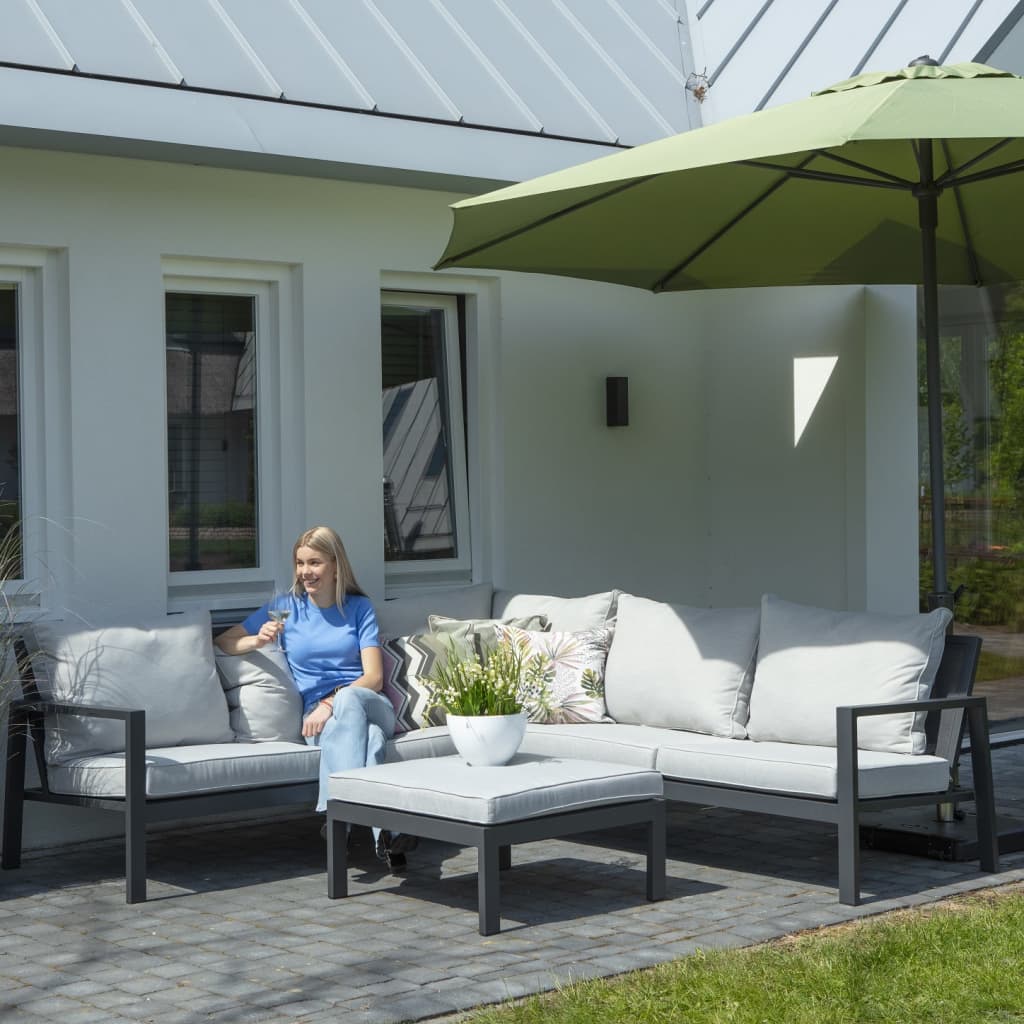 Outdoor Lounge Set Cover 320x255x70cm Left Grey