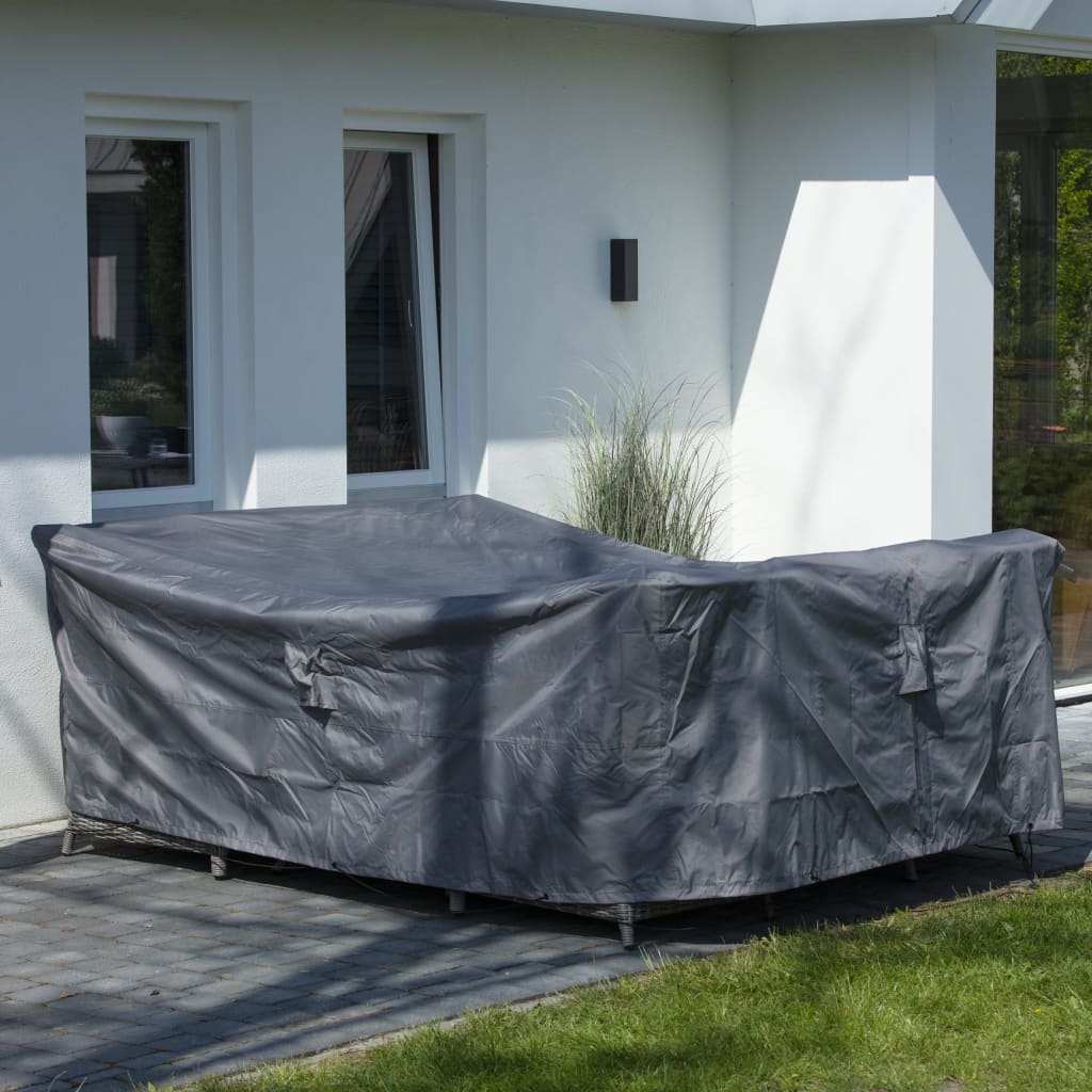 Outdoor Lounge Set Cover 210x200x70cm Grey