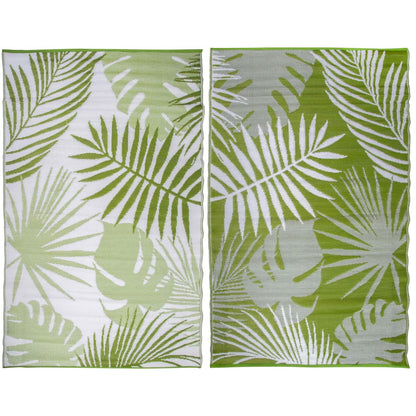 Outdoor Rug 241x152 cm Jungle Leaves OC22