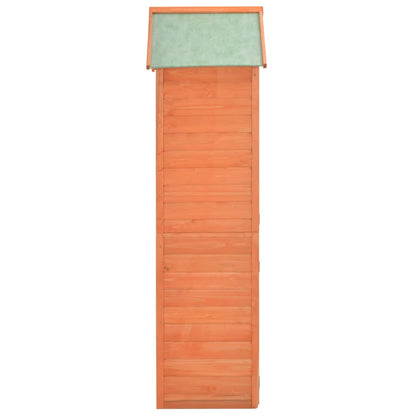 Garden Storage Shed 71x60x213 cm Wood