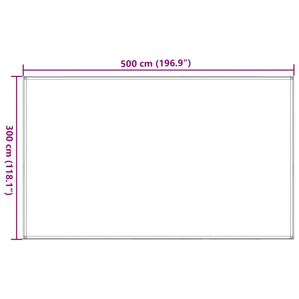 Tent Carpet 300x500 cm HDPE Green