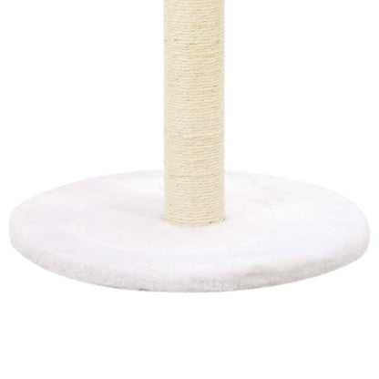 Cat Tree with Sisal Scratching Post Natural Willow Wood
