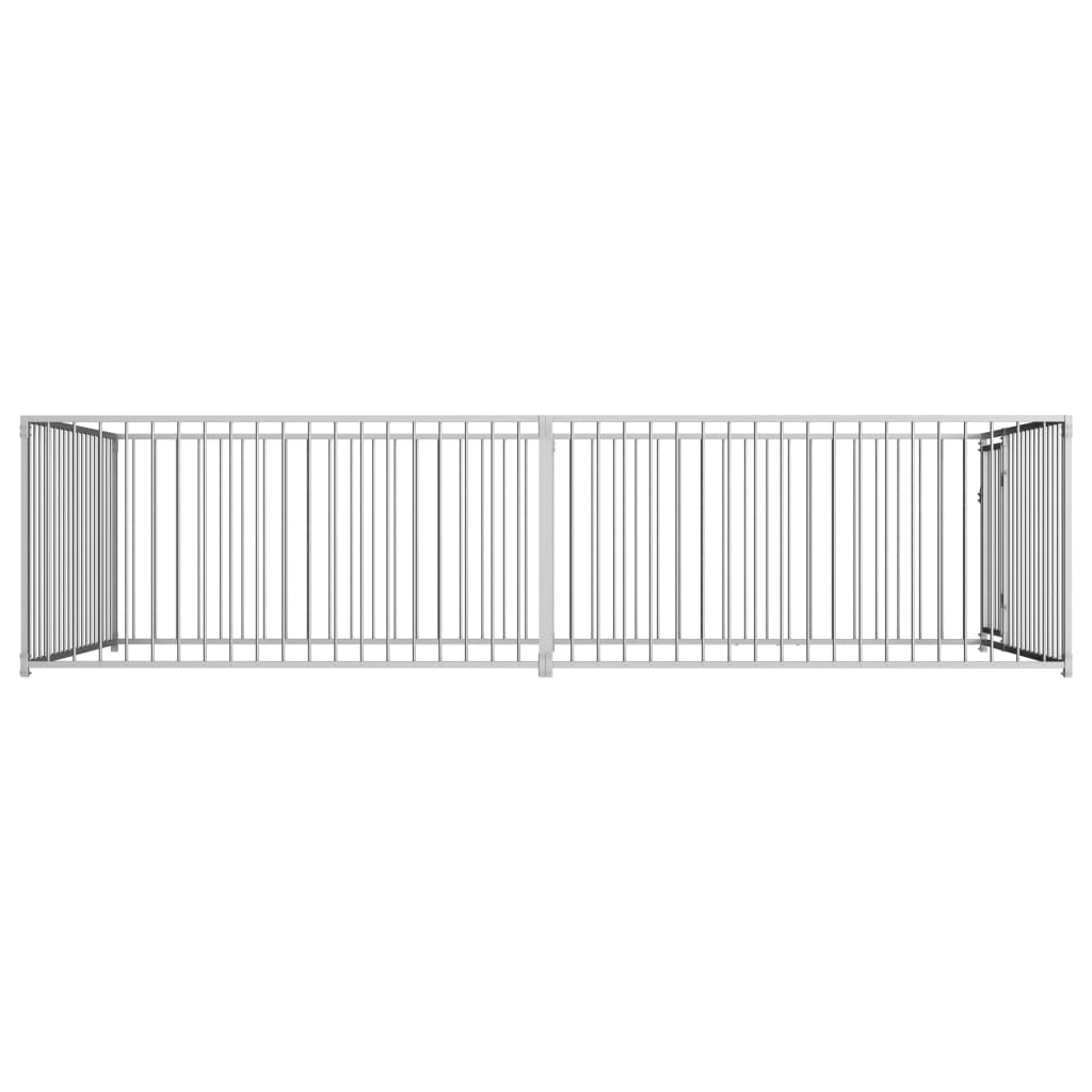 Outdoor Dog Kennel 200x400x100 cm