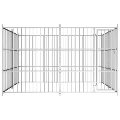 Outdoor Dog Kennel 300x300x185 cm