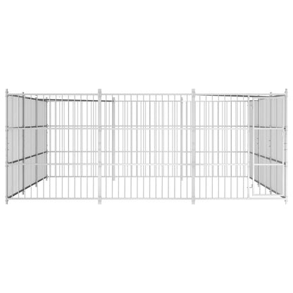 Outdoor Dog Kennel 450x450x185 cm