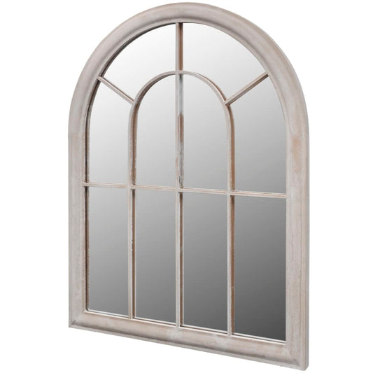 Rustic Arch Garden Mirror 69x89 cm for Indoor and Outdoor Use