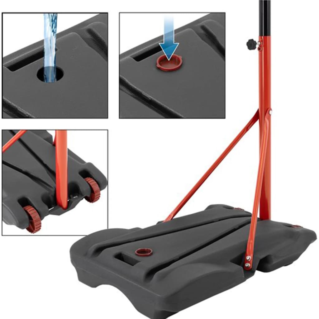 Adjustable Height Portable Basketball Set