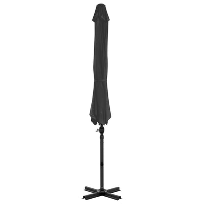 Garden Parasol with Portable Base Anthracite