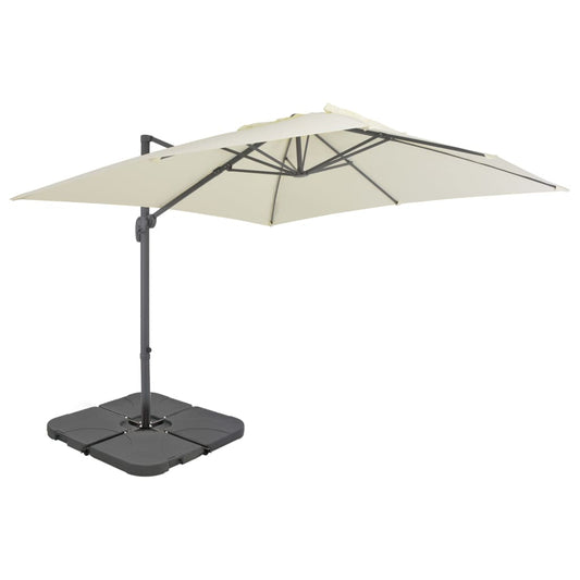 Garden Parasol with Portable Base Sand