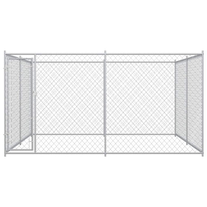 Outdoor Dog Kennel 383x383x185 cm