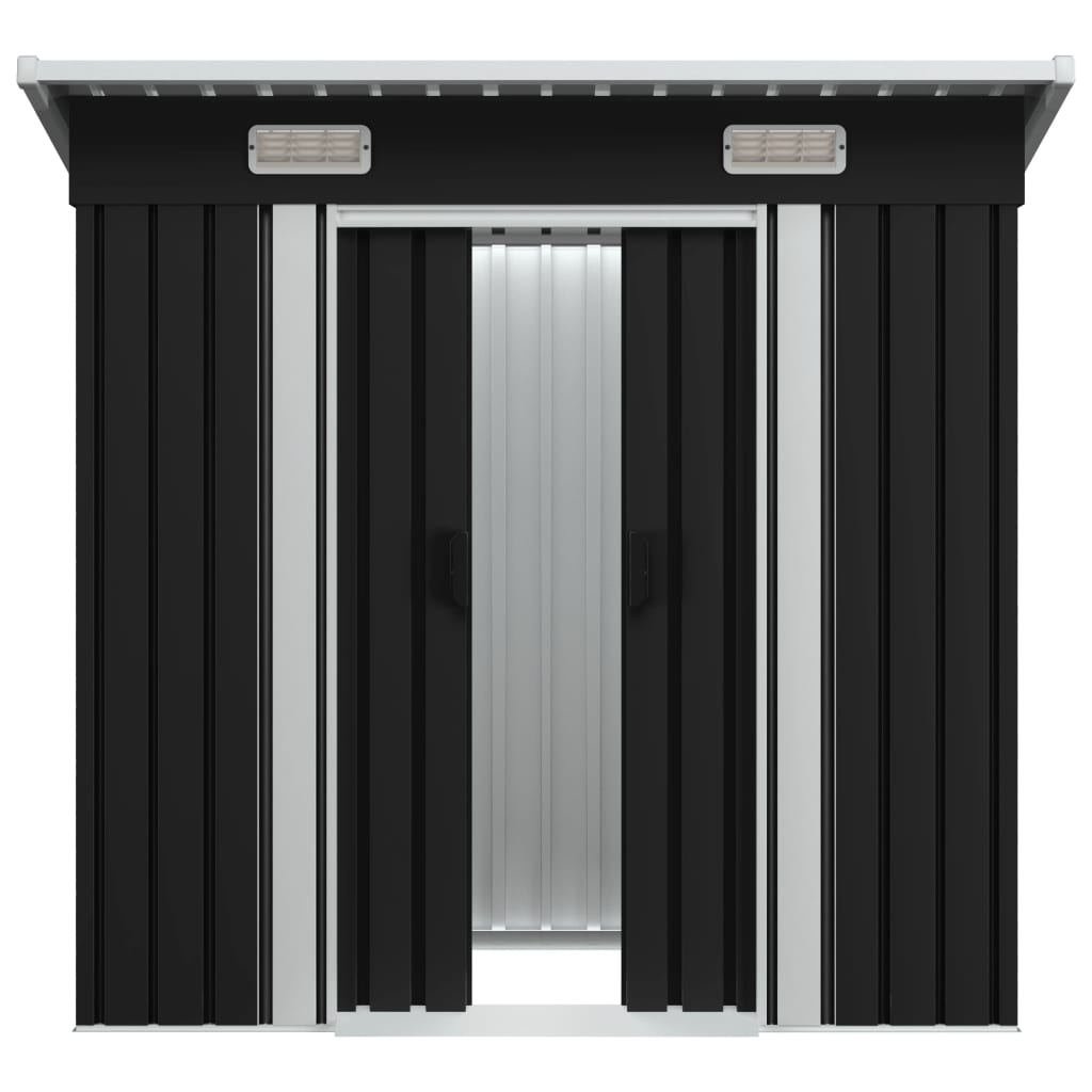 Garden Shed Anthracite Steel