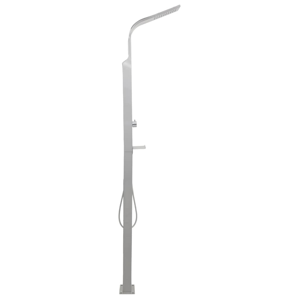 Outdoor Shower Stainless Steel Curved
