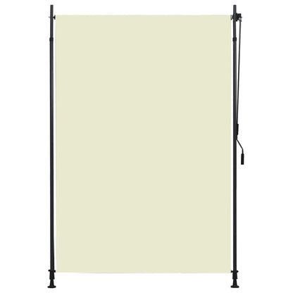Outdoor Roller Blind 150x270 cm Cream