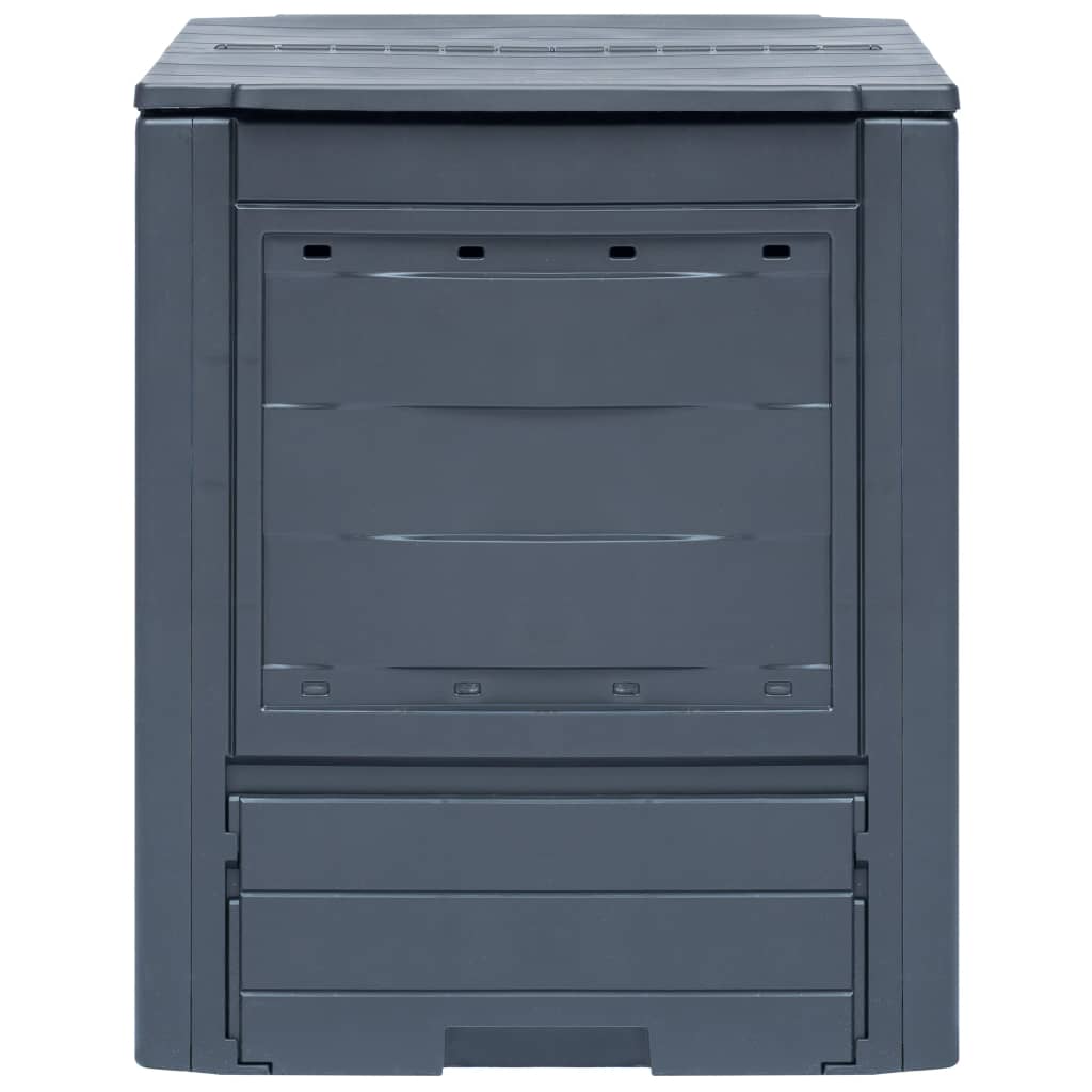 Garden Composters 3 pcs Grey 60x60x73cm 780 L